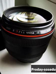 Продам объектив Canon 85/1.2 II USM, Электроника, техника, Фототехника