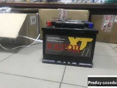 Аккумулятор катод 62 АЧ новый, Запчасти и аксессуары, Запчасти
