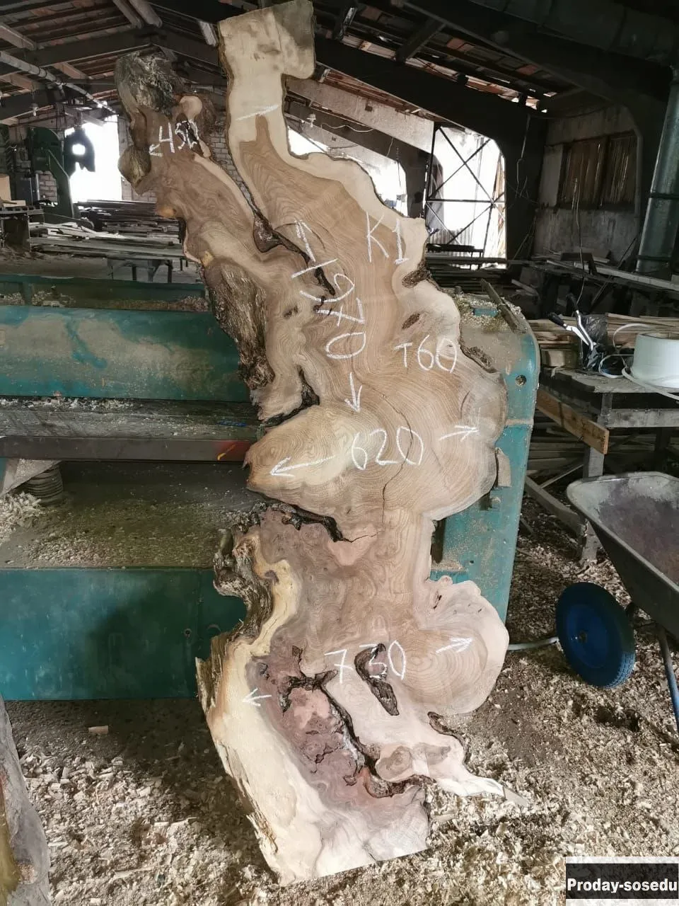 Слэбы из дуба, шпальтового бука, капового тополя, вербы, капового карагача, ясеня.