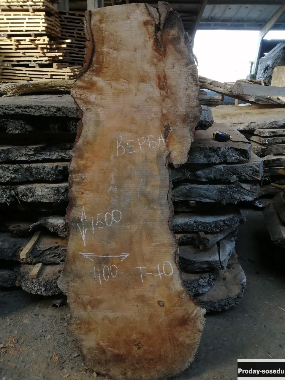 Слэбы из дуба, шпальтового бука, капового тополя, вербы, капового карагача, ясеня.