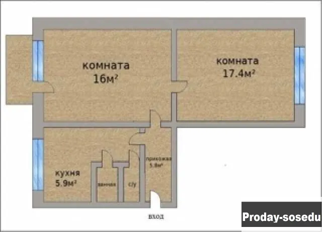 Продам: квартиру в Красноярске, Стоимость: 1900000