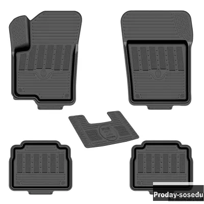 Коврики в салон Резиновые Suzuki SX4 (13-Н.В.) 1033015200
