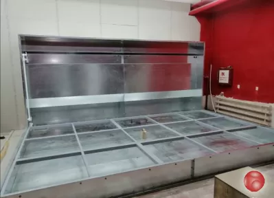 Покрасочная камера окв5000 с активным полом