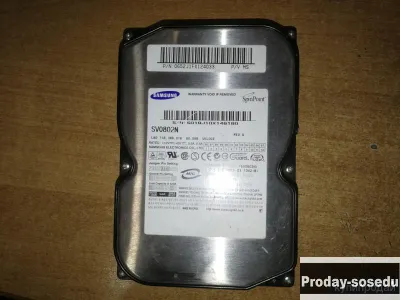 Жесткий диск Samsung 80Gb, Жёсткие диски, Воронеж