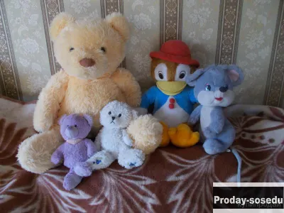 продажа мягких игрушек б.у., Мягкие игрушки, Воронежская область