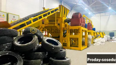 Измельчитель для изношенных шин Global Recycler 3000