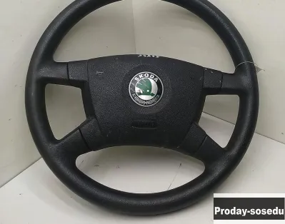 Skoda, Подушка безопасности в рулевое колесо, (Fabia (6Y,MK1) [1999-2008])